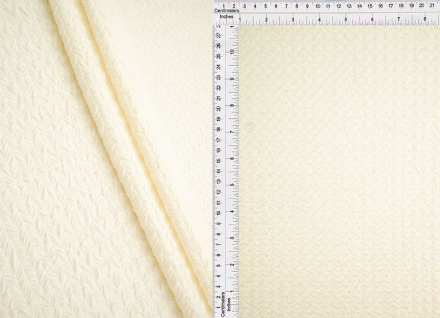 Herringbone Jacquard Knit Fabric