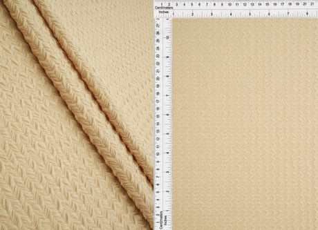 Herringbone Jacquard Knit Fabric