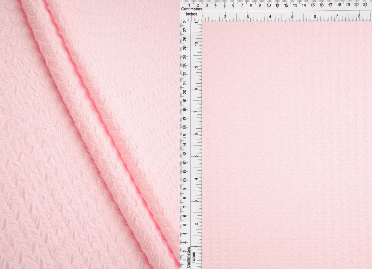 Herringbone Jacquard Knit Fabric