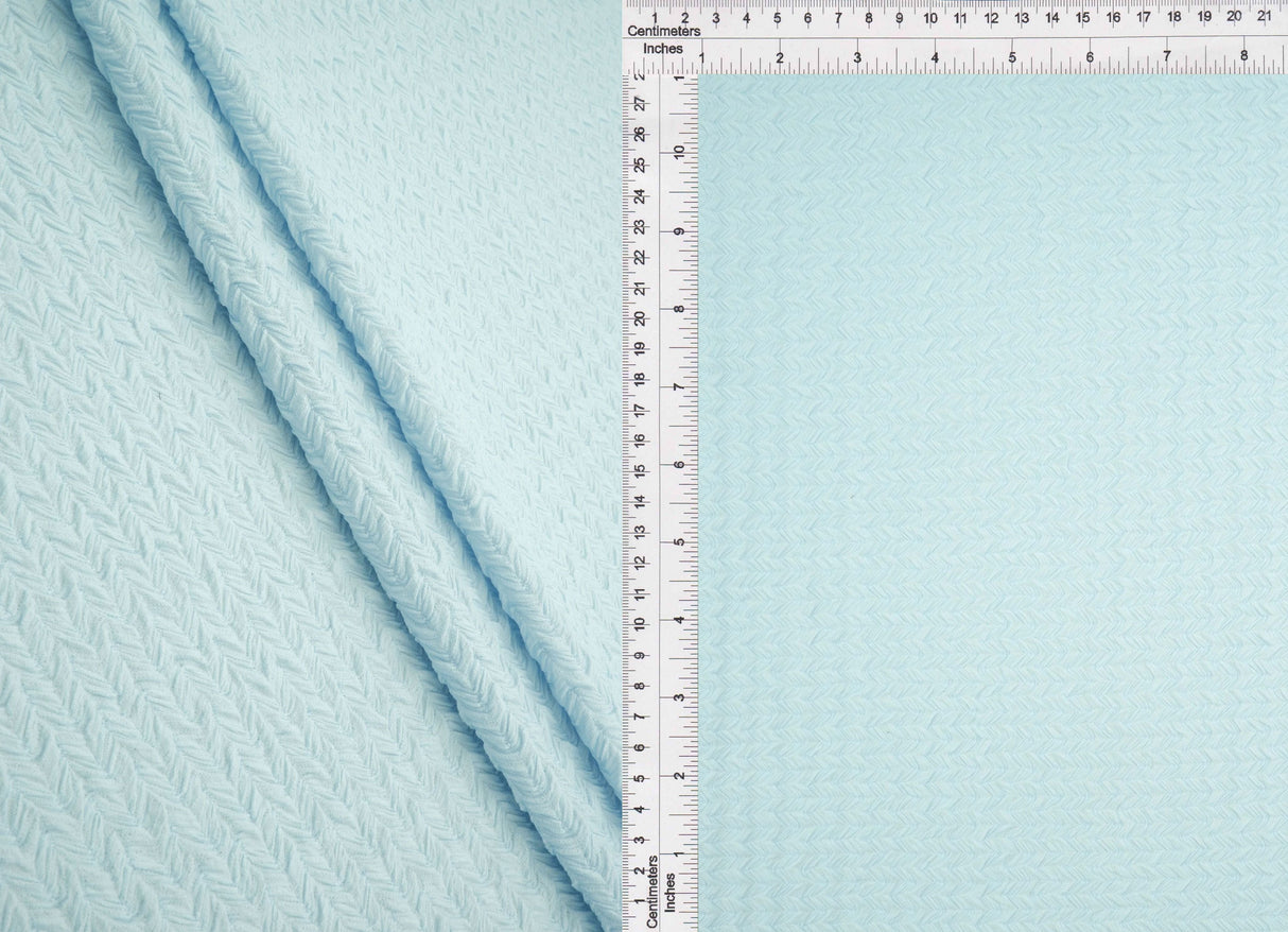 Herringbone Jacquard Knit Fabric