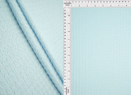 Herringbone Jacquard Knit Fabric