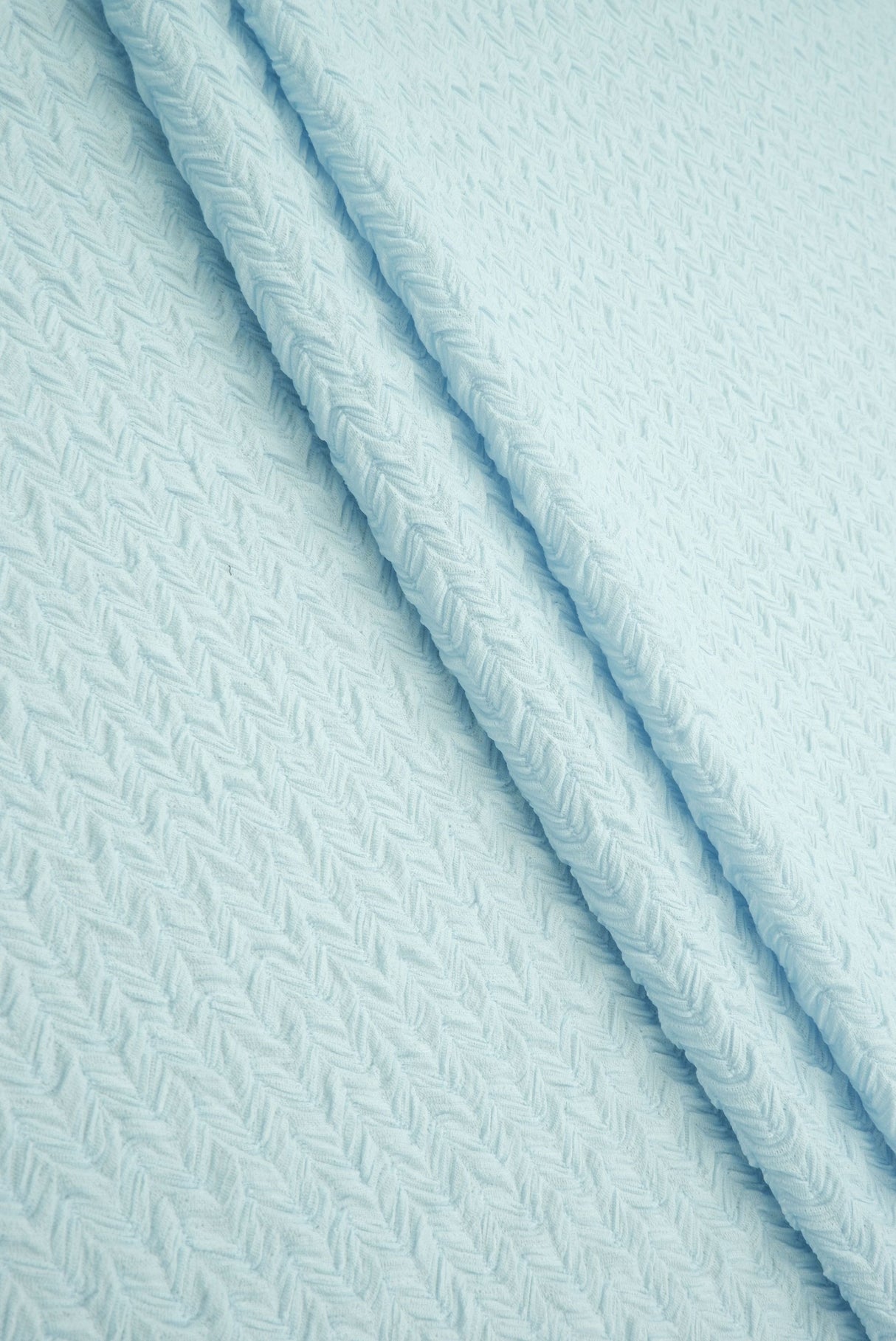 Herringbone Jacquard Knit Fabric