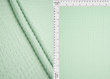 Herringbone Jacquard Knit Fabric