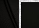 1 yarda de tela jacquard sólida con textura de espiga, mezcla de poliéster y spandex 220 GSM, ancho de 58/60 pulgadas