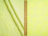 Daisy Floral Jacquard Knit Fabric