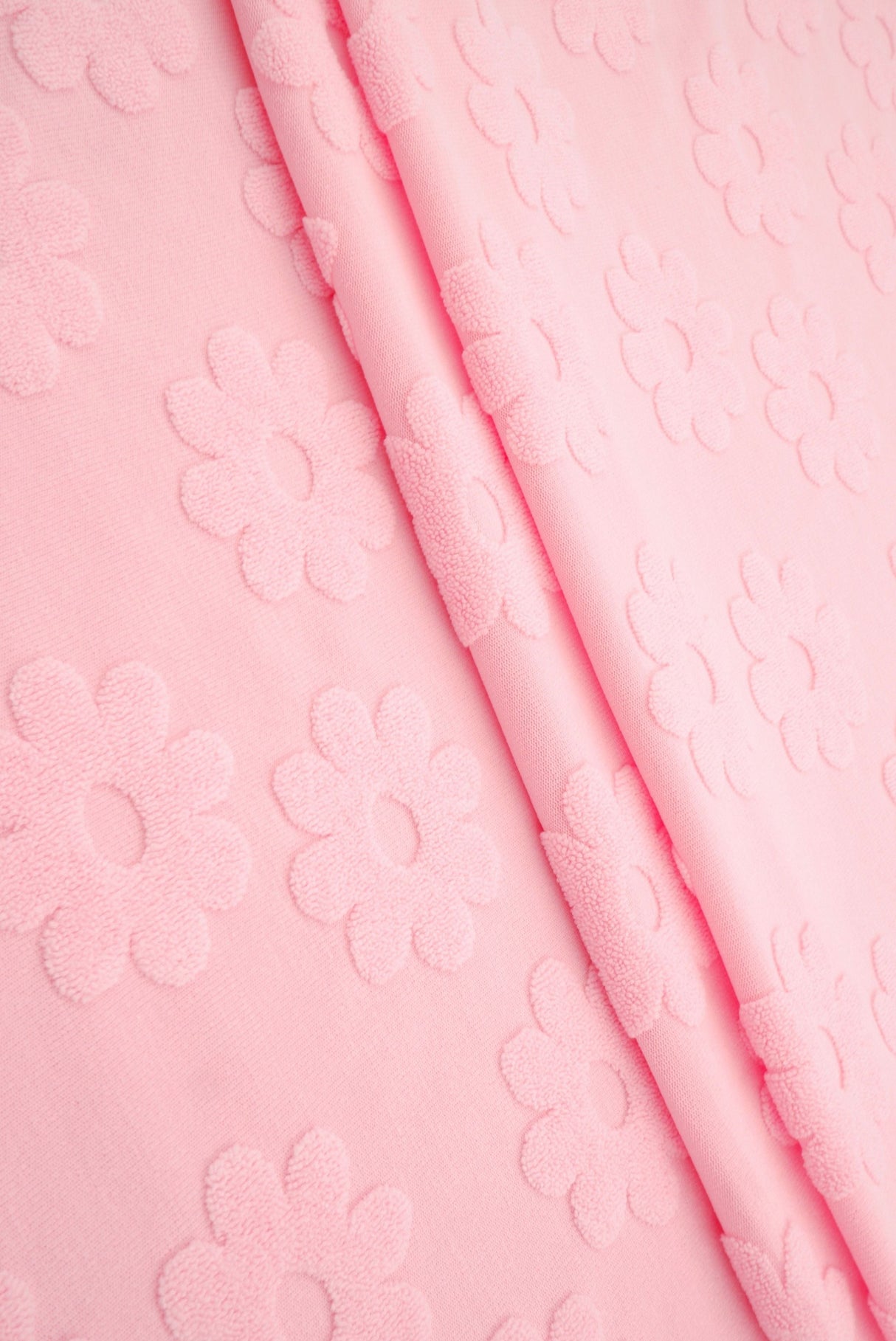 Daisy Floral Jacquard Knit Fabric