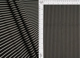 Stretch Cotton Poplin Stripe Fabric, Printed Woven 97% Cotton 3% Spandex, 57/58" Wide