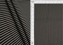 Striped Stretch Poplin Fabric