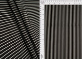 Striped Stretch Poplin Fabric