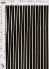 Striped Stretch Poplin Fabric