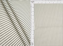 Tela de popelina de algodón elástica con rayas, estampada y tejida 97% algodón 3% spandex, 57/58" de ancho