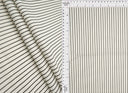 Striped Stretch Poplin Fabric
