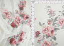 1 yarda de tela de malla de punto digital floral, 56/58'' de ancho, mezcla de poliéster y spandex