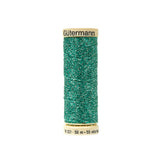 Gutermann Metallic Effect Thread 50m - 235 Aqua