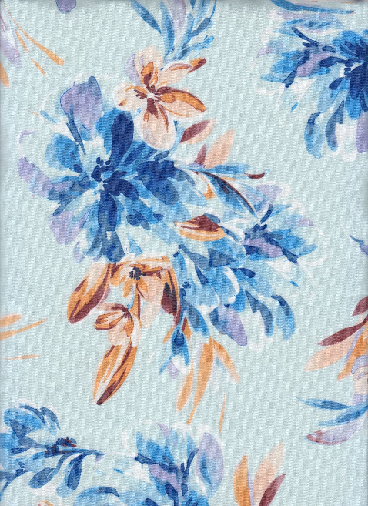 Floral DTY Knit Fabric