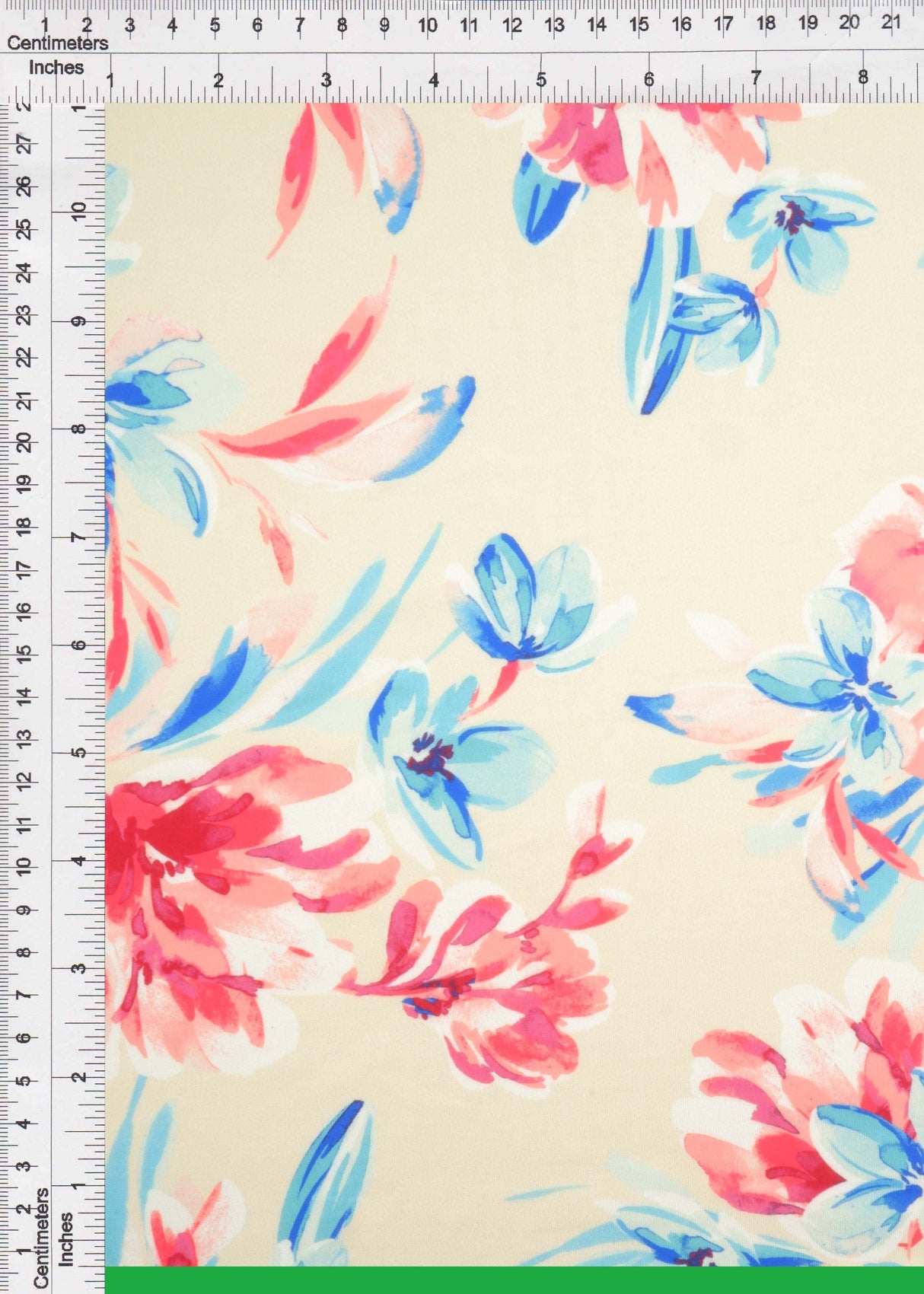 Floral DTY Knit Fabric