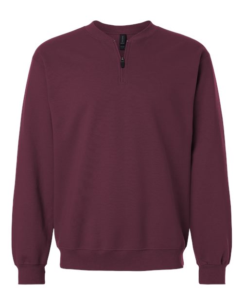 Softstyle® Midweight 1/4 Zip Sweatshirt