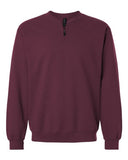 Sudadera Gildan Softstyle de peso medio con cremallera 1/4 | Sudadera de forro polar