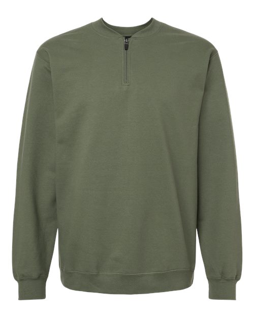 Gildan Softstyle Midweight Unisex 1/4 Zip Sweatshirt