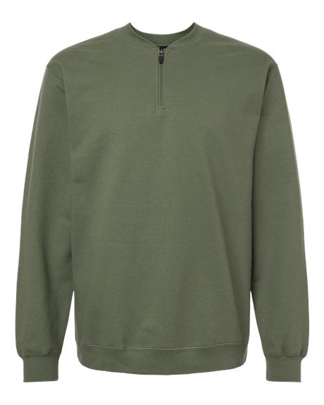 Gildan Softstyle Midweight Unisex 1/4 Zip Sweatshirt