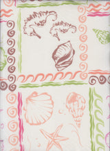 Printed Mesh Under the Sea Fabric
