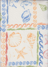 Printed Mesh Under the Sea Fabric