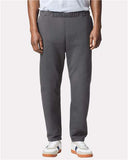 Unisex Cotton Blend Pocket Sweatpants - Midweight Elastic Cuffs