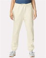 Unisex Midweight Cotton Blend Pocket Sweatpants with Elastic Cuffs