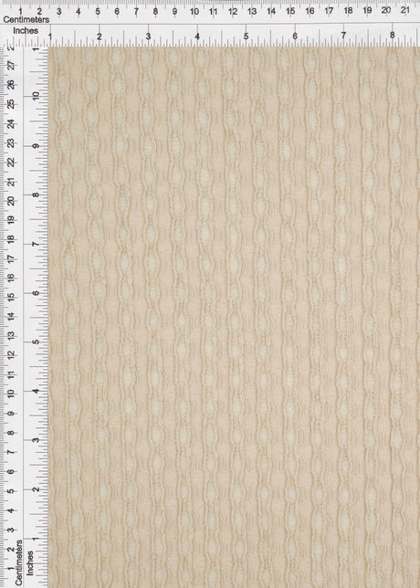 Stripe Lace Stretch Fabric