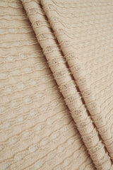 Stripe Lace Stretch Fabric