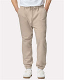 Unisex Cotton Blend Pocket Sweatpants - Midweight Elastic Cuffs