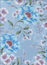1 Yard Soft DTY Digital Floral Print Fabric Stretchy 58/60 Inch Wide Textile for Sewing Projects