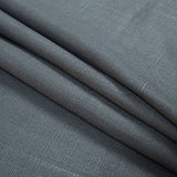 Slate Slubby Linen Woven