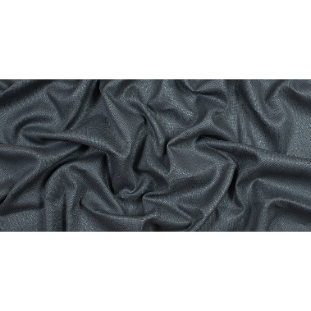 Slate Slubby Linen Woven