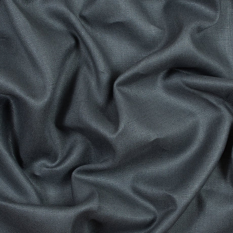 Slate Slubby Linen Woven