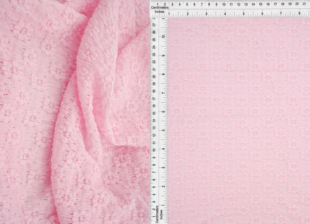 Ditsy Floral Lace Fabric 60 Nylon 35 Cotton 5 Spandex Soft Stretch 52/53 Inches Wide