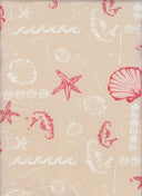 1 yarda de tela DTY con estampado "Under The Sea", mezcla de poliéster y spandex de 180 GSM, ancho 58/60"