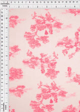 Printed Mesh Digital Toile Fabric