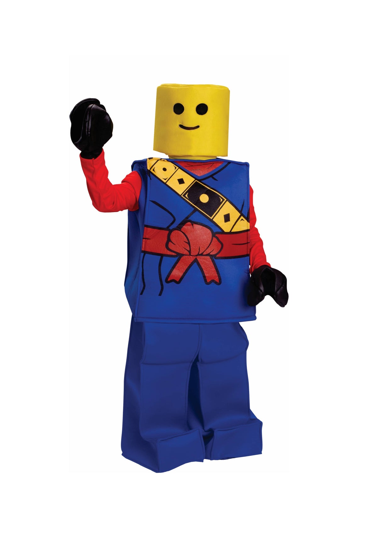 Blue Toy Block Ninja Costume - Kids