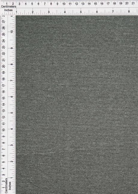 Ottoman Knit Fabric Heavy Techno
