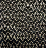 Satin Lace Cream Black