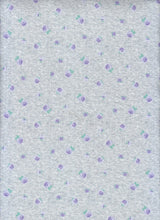 Pointelle Knit Ditsy Floral Print Fabric