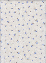 Pointelle Knit Ditsy Floral Print Fabric
