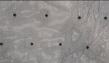 Embroidered Sequin Mesh Stretch Fabric Black