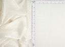 Embroidered Sequin Mesh Stretch White Fabric