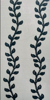 Embroidered Sequin Mesh Stretch Fabric