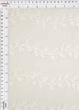 Embroidered Sequin Mesh Stretch Fabric