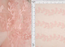 Embroidered Sequin Mesh Stretch Fabric