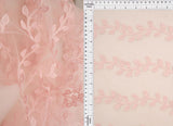 Embroidered Sequin Mesh Stretch Fabric