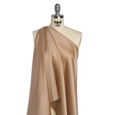 Polyester Satin - Pecan - Reverie Collection